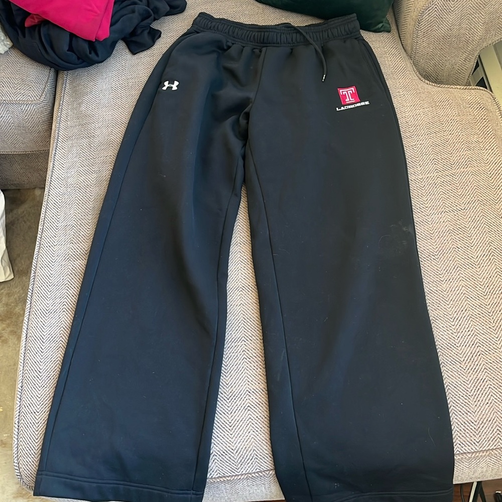 Temple lacrosse sweatpants